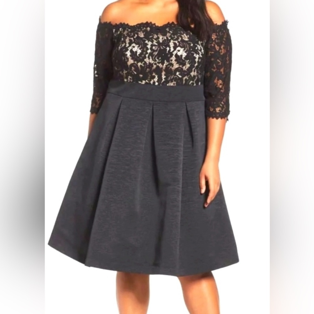 Eliza J Black Formal Dresd